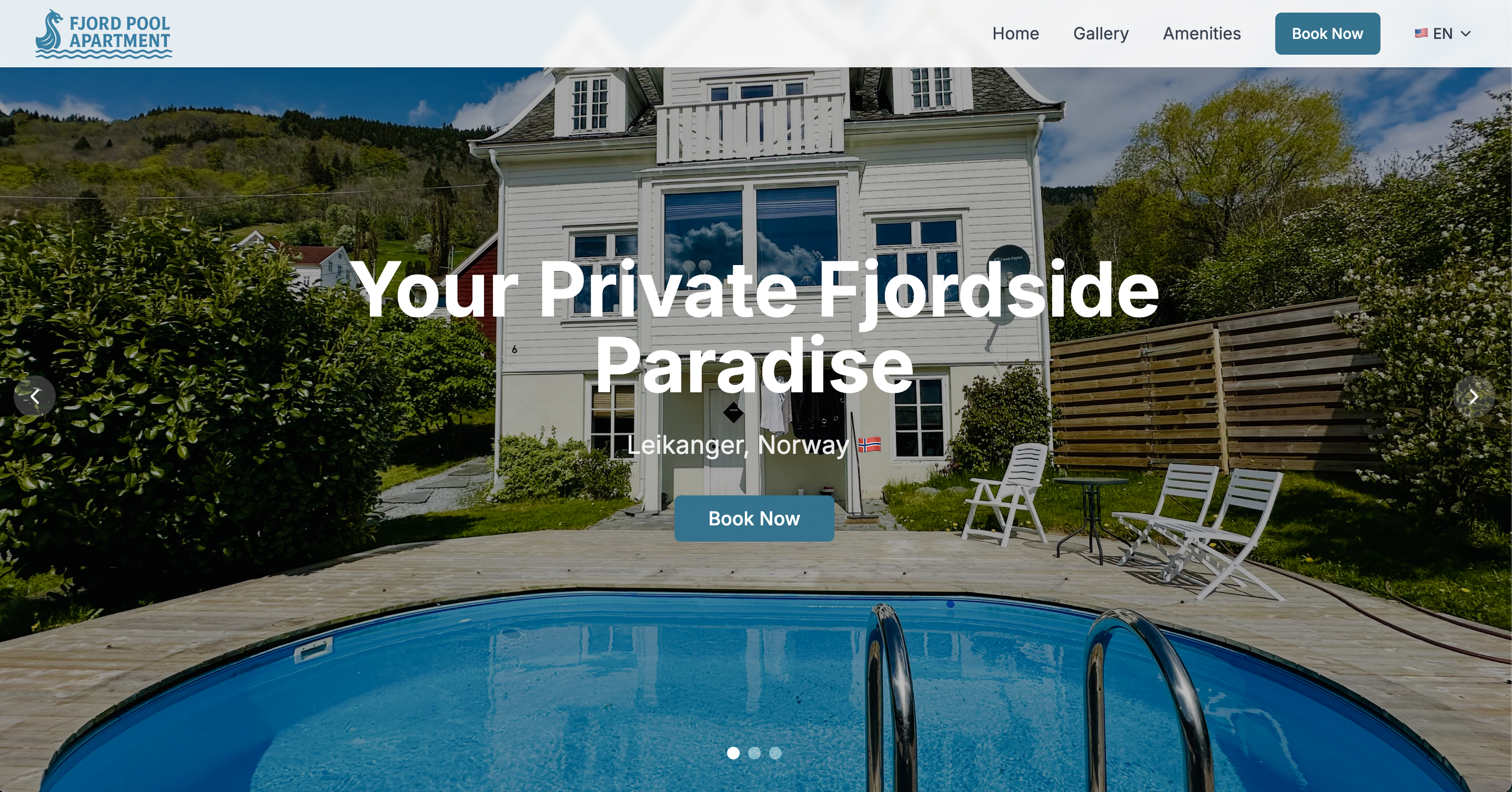 Fjord Pool Apartment 🇳🇴